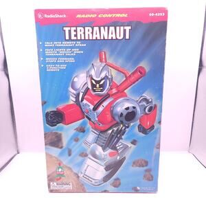 RadioShack Terranaut Radio Controled Robot Toy New in Packaging